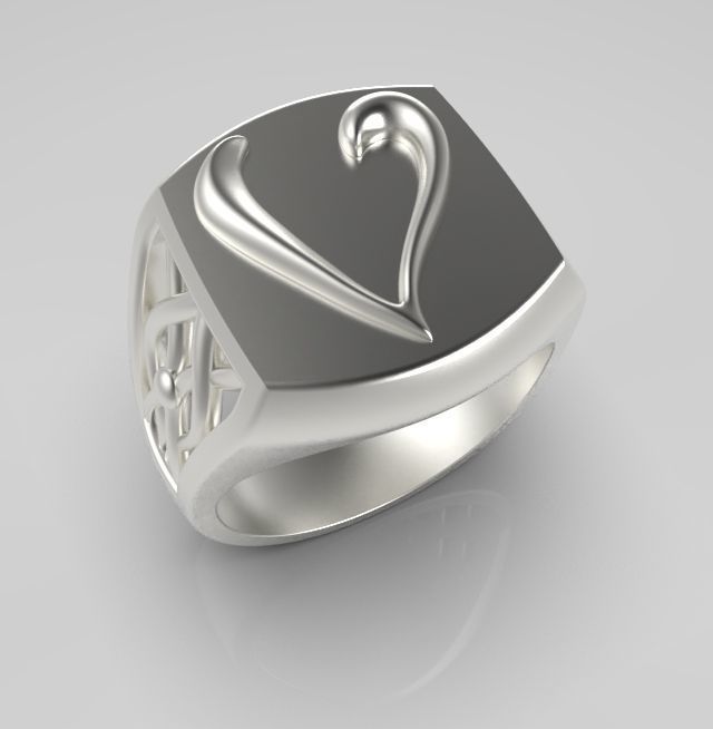 Alphabet Latin V 3D print model_13