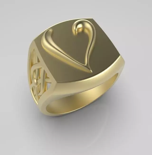 Alphabet Latin V 3D print model_0