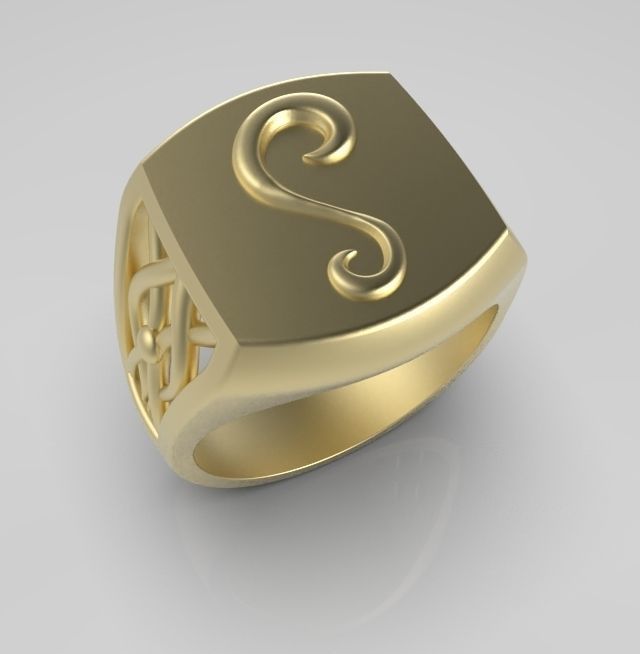 Alphabet Latin S 3D print model_2