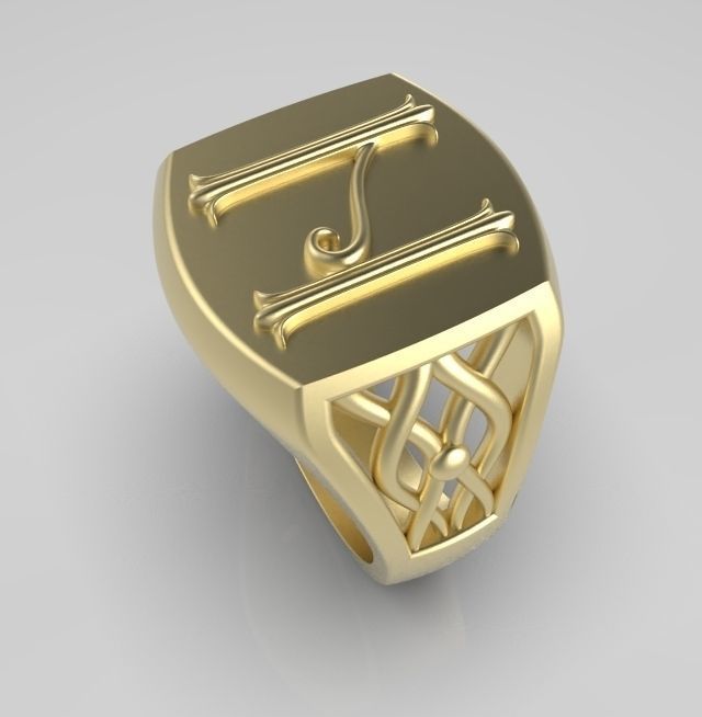 Alphabet Latin N 3D print model_7