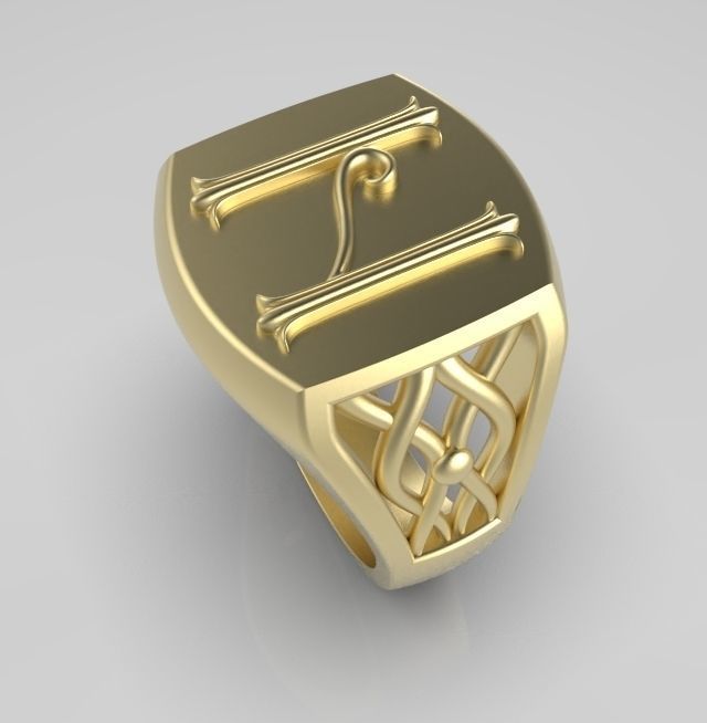 Alphabet Latin N 3D print model_4