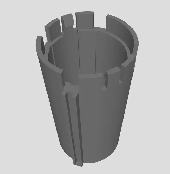 Grohe RAPIDO extension kit 3D print model_0