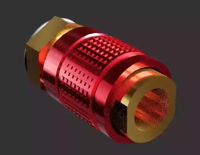 Gas connector 3D model