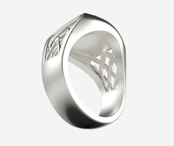 Alphabet Latin B 3D print model_18