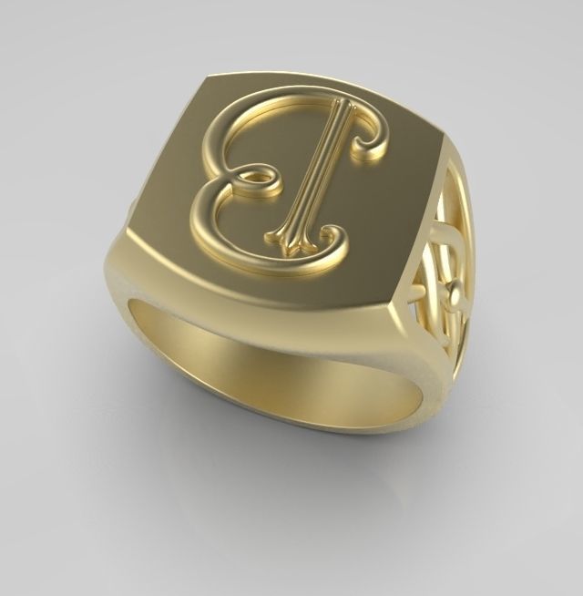 Alphabet Latin B 3D print model_8