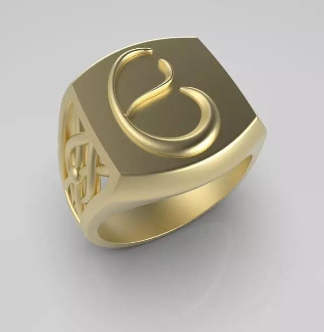 Alphabet Latin E 3D print model_0