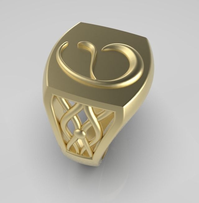 Alphabet Latin E 3D print model_5