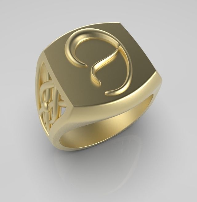 Alphabet Latin E 3D print model_2