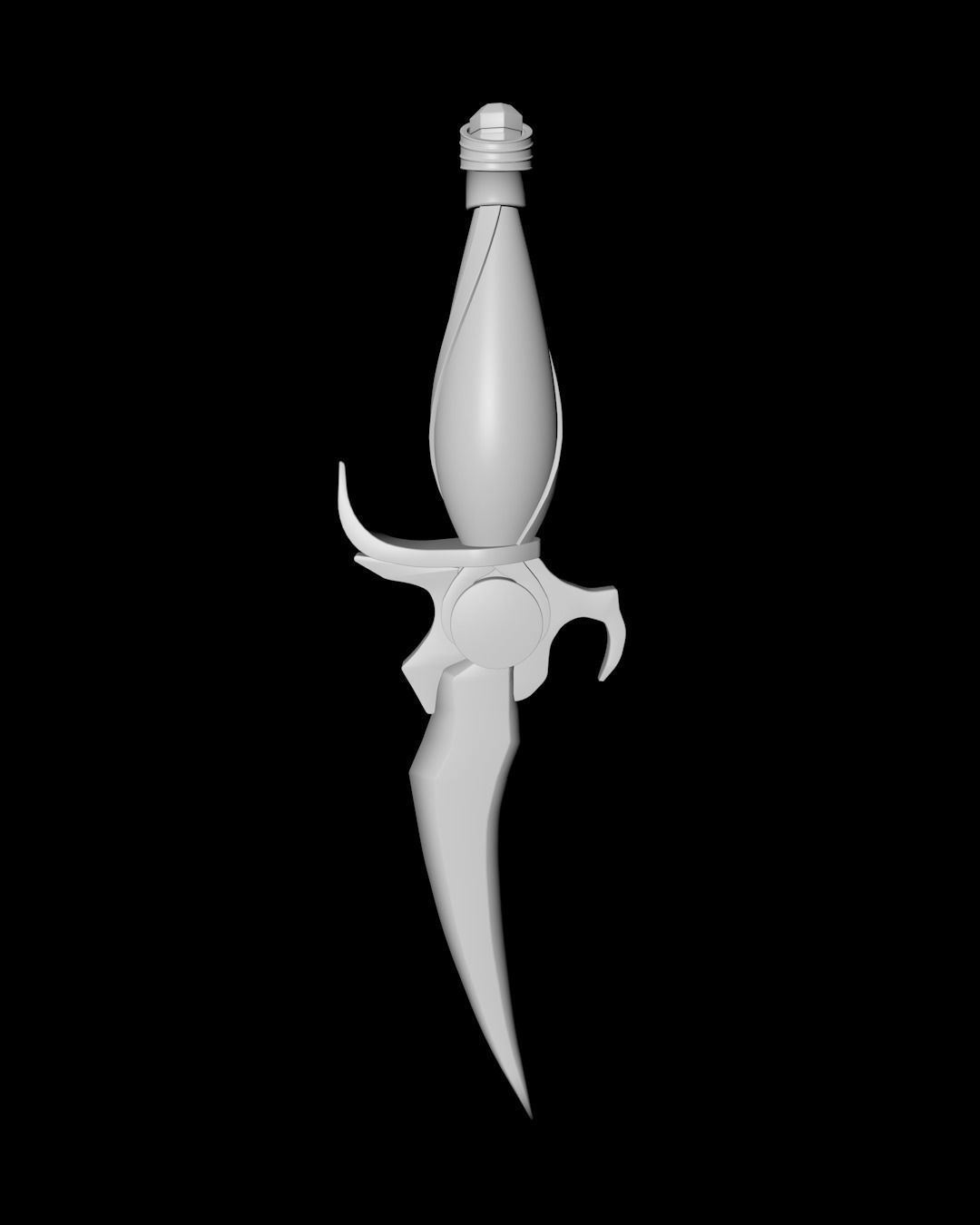 Dagger of Time Prince of Persia Custom 3D Model 3D model_12
