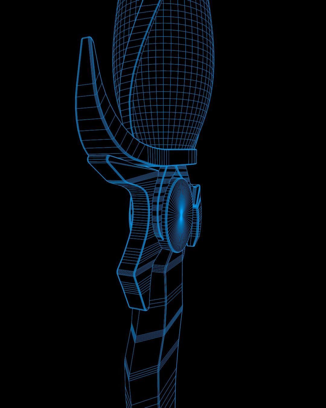 Dagger of Time Prince of Persia Custom 3D Model 3D model_22