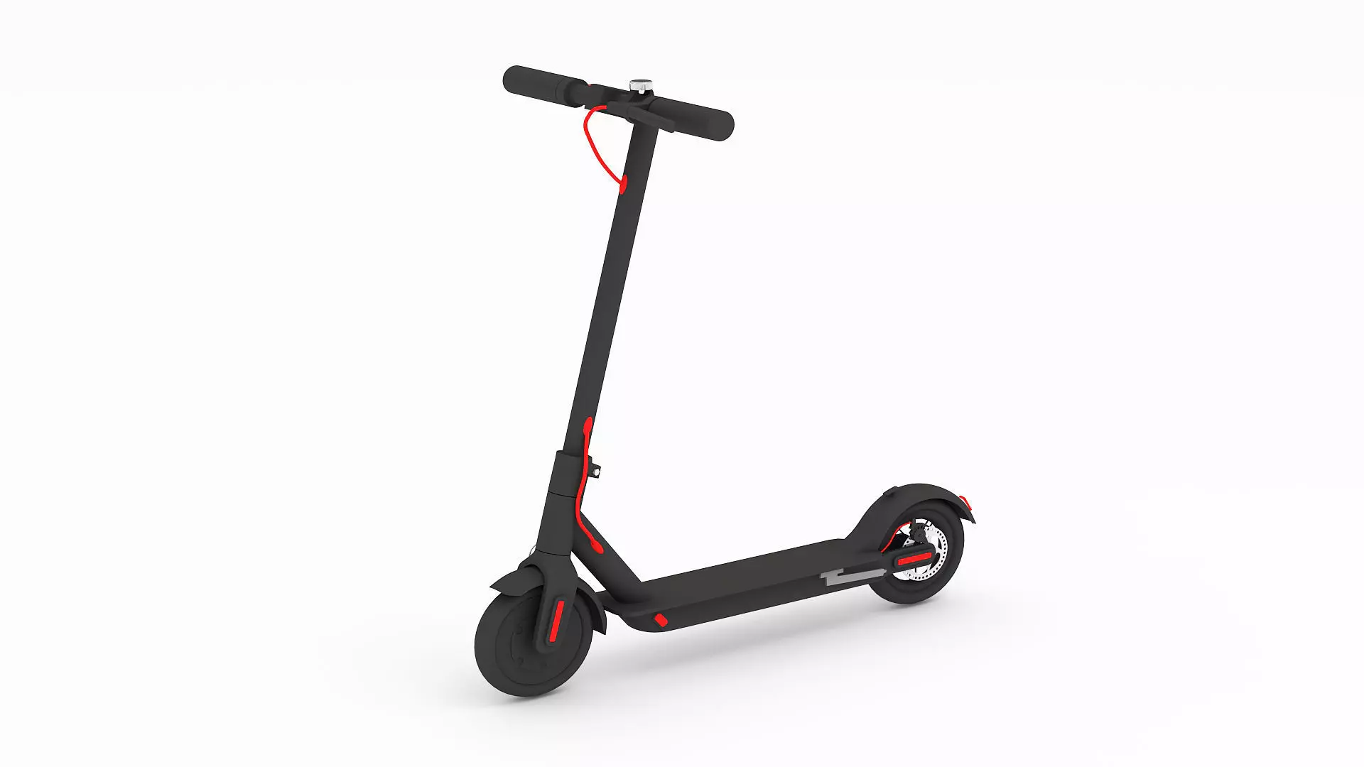 Electric Scooter 2 3D model_0
