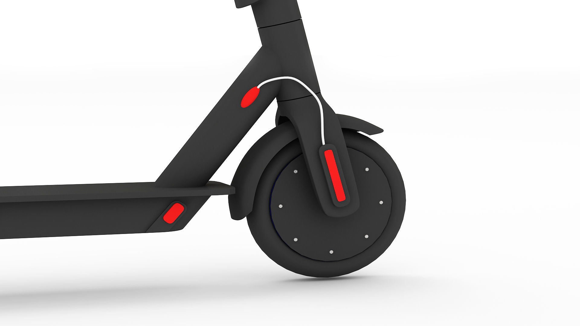 Electric Scooter 2 3D model_7