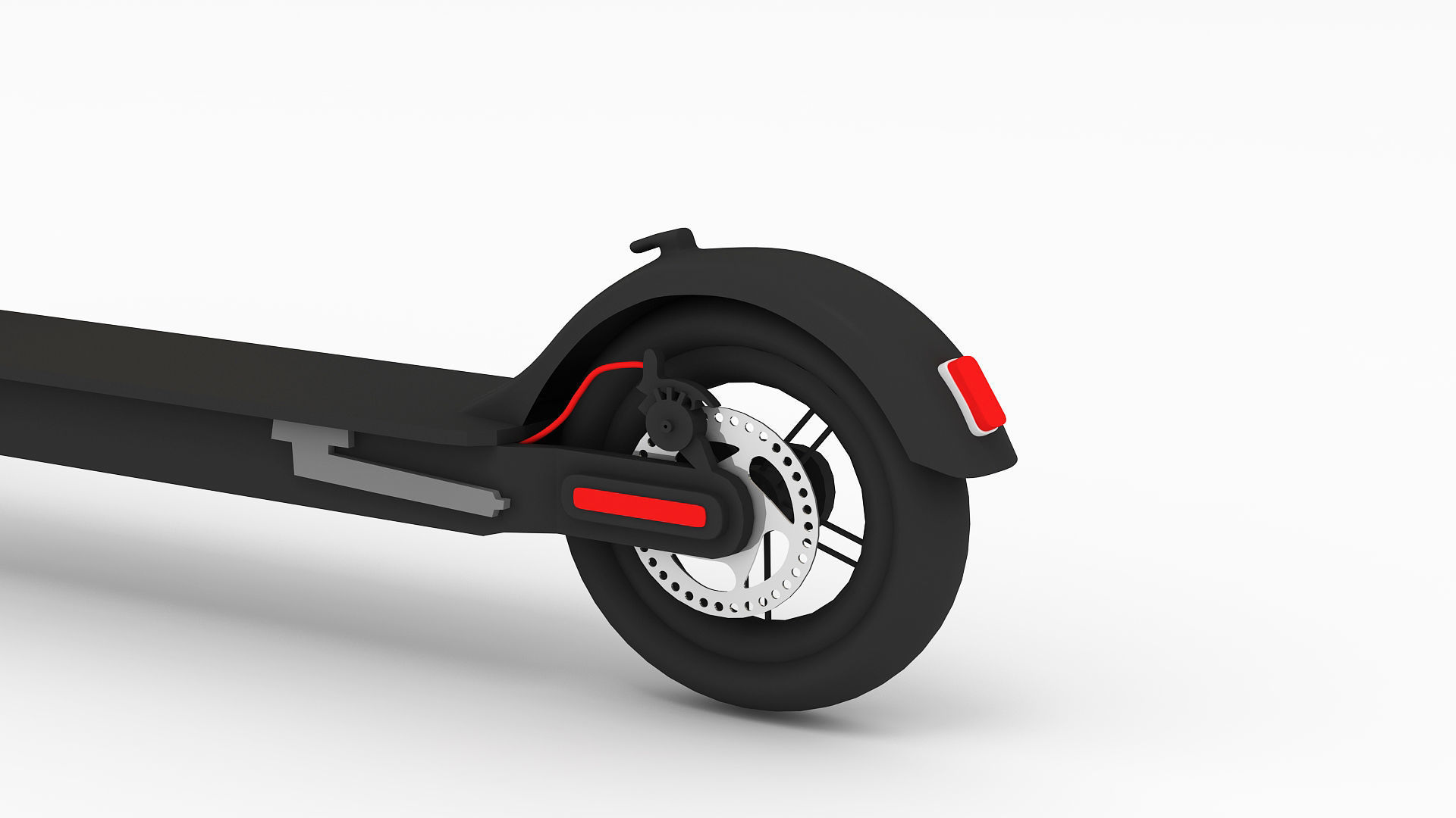 Electric Scooter 2 3D model_6