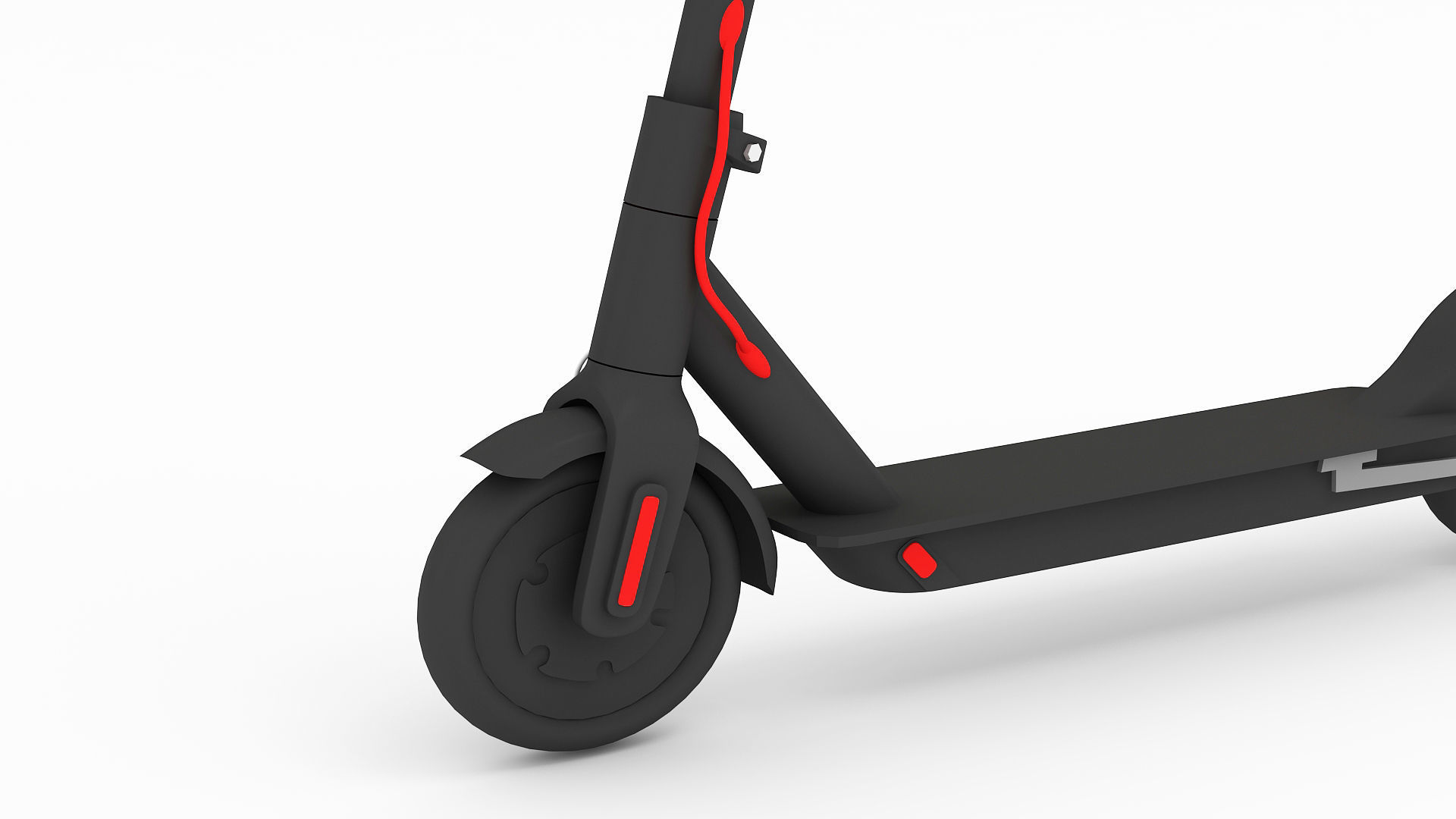 Electric Scooter 2 3D model_5
