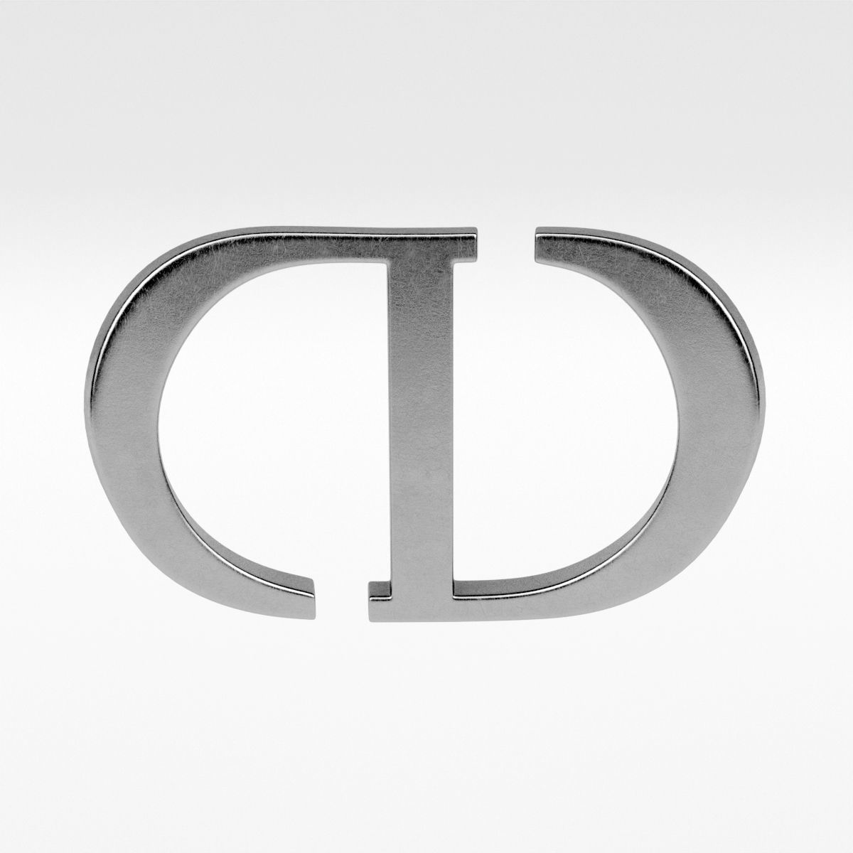 Christian Dior Logo  3D model_7