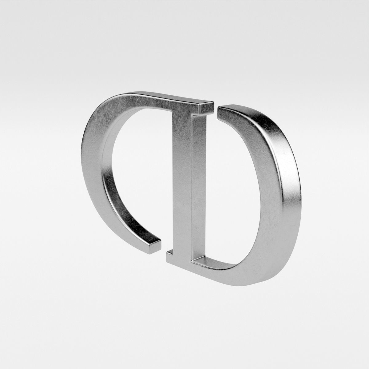 Christian Dior Logo  3D model_6