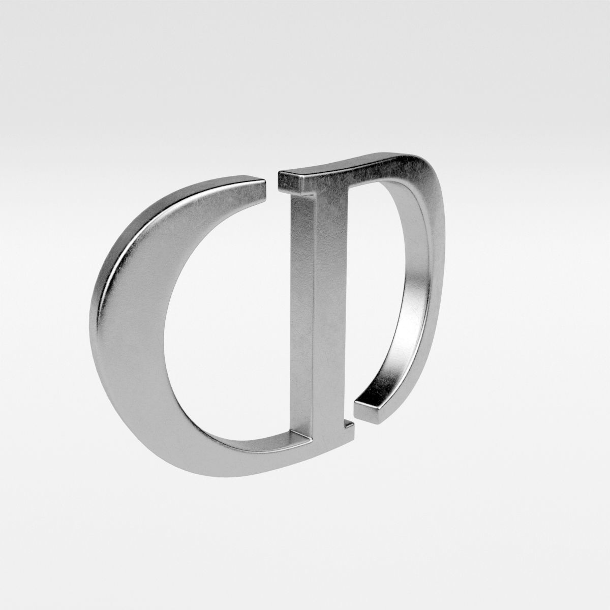 Christian Dior Logo  3D model_4