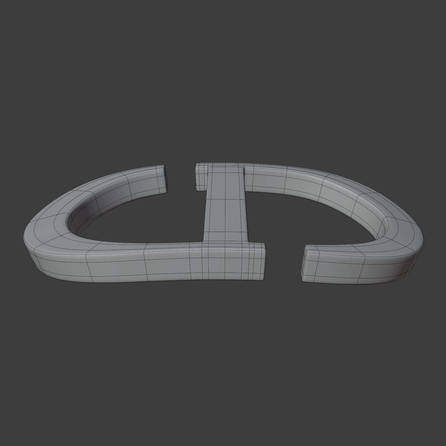 Christian Dior Logo  3D model_8