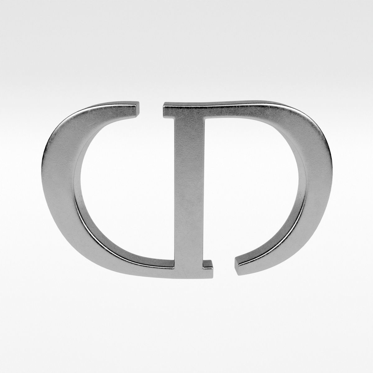 Christian Dior Logo  3D model_3