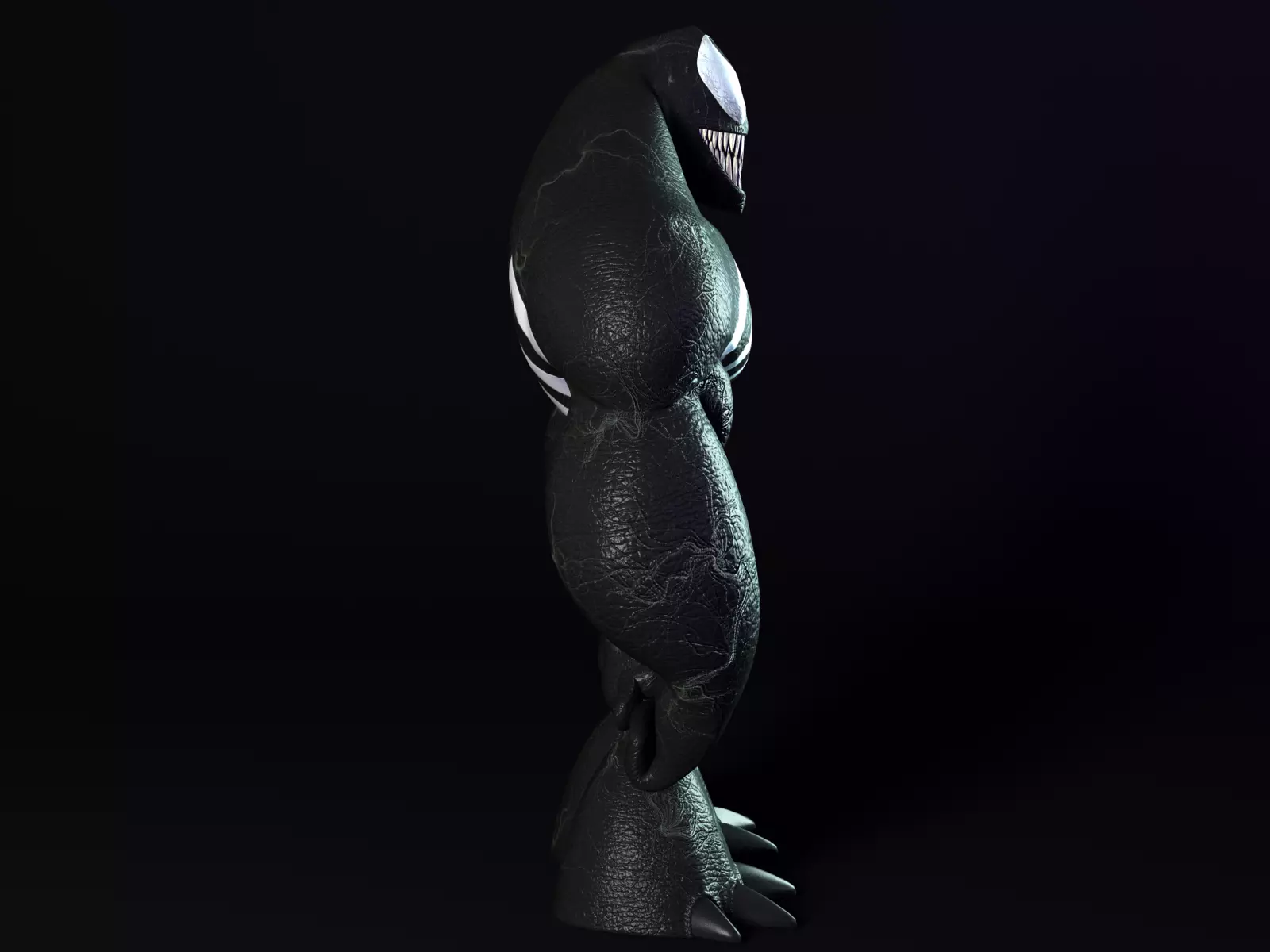 Venom JoeN Low-poly 3D model_0