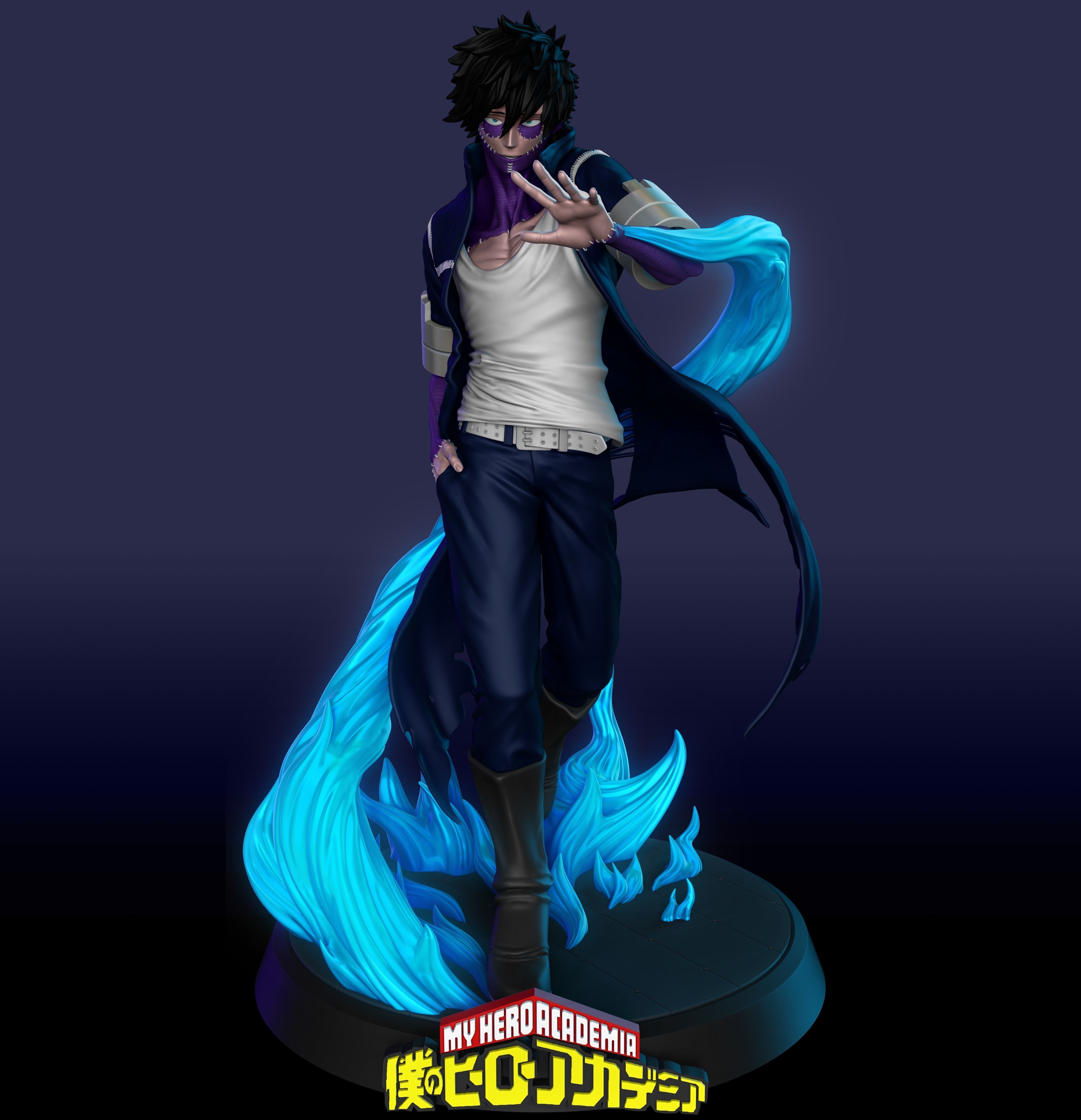 Dabi - Boku no hero academia 3D print model_1