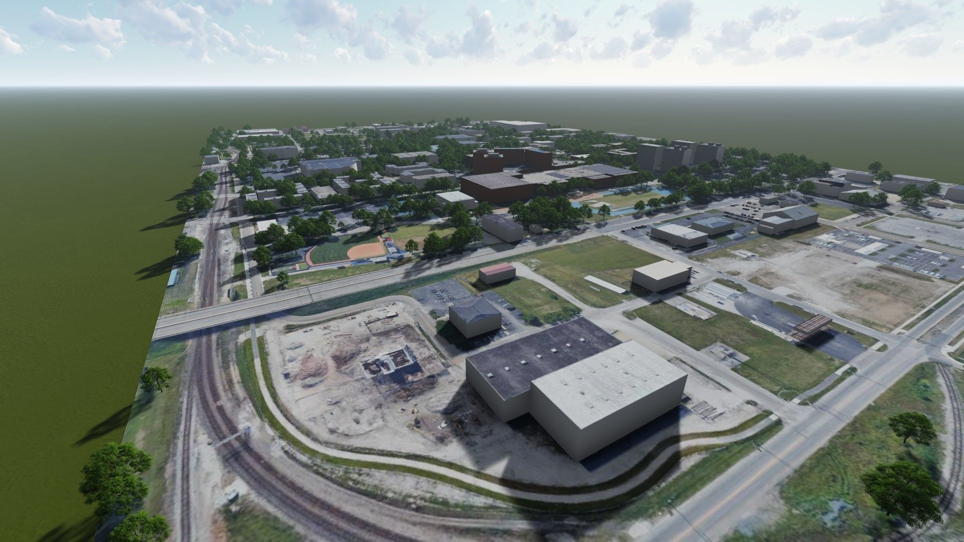 Indiana State University 3D model_4