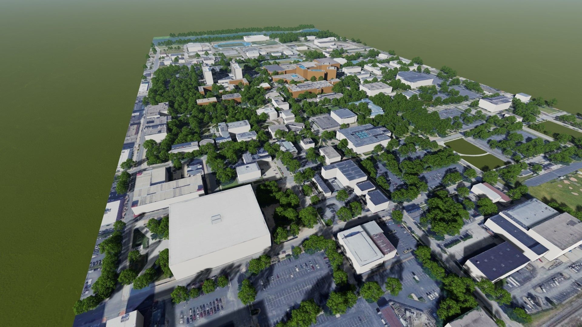 Indiana State University 3D model_2