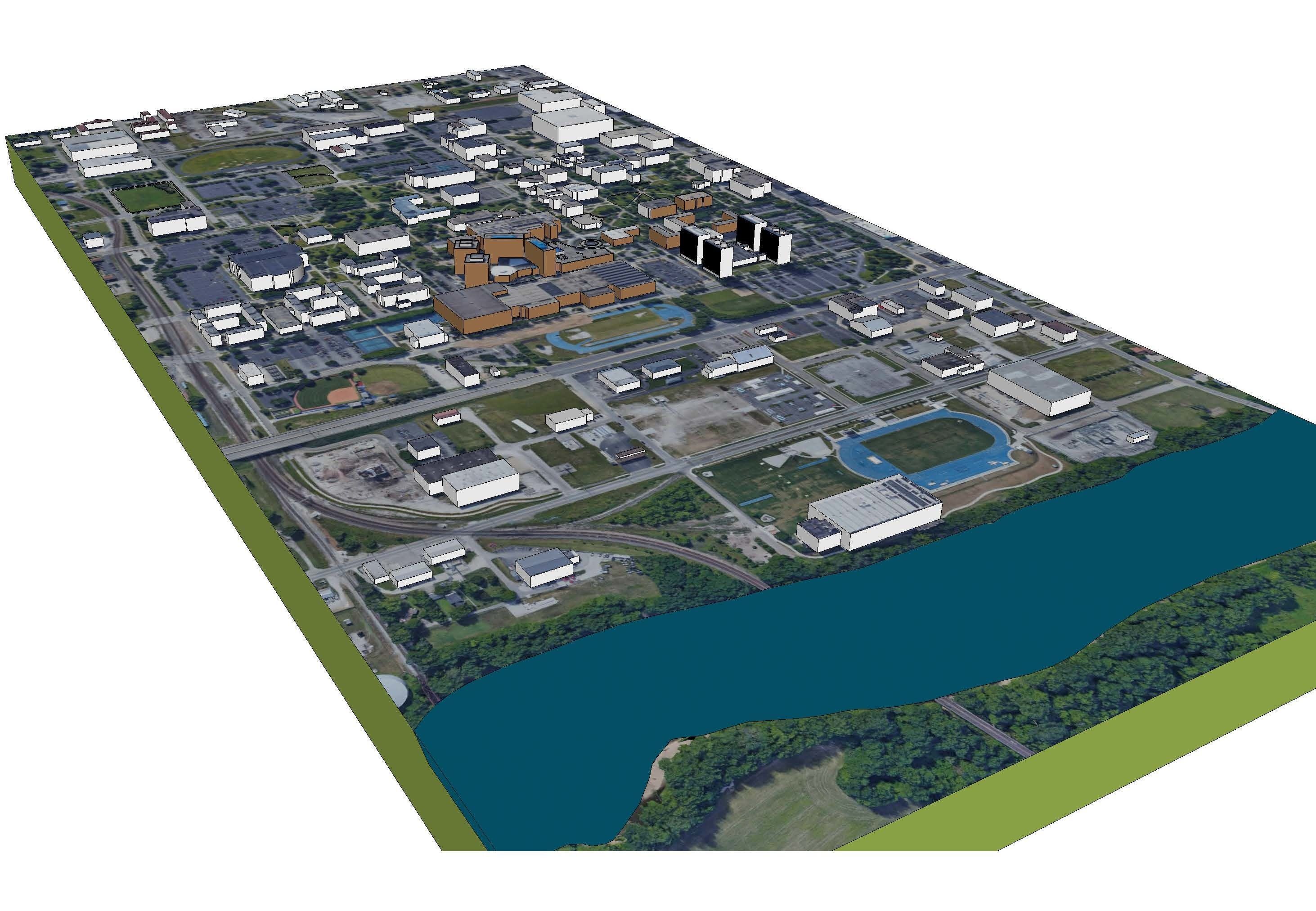 Indiana State University 3D model_7