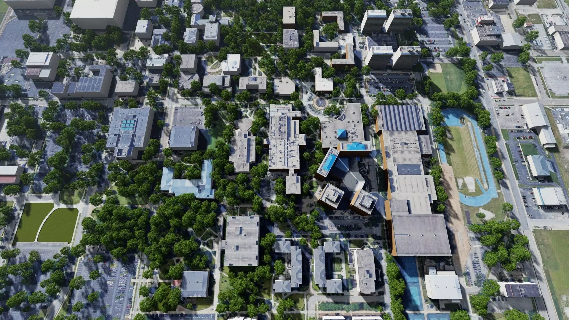 Indiana State University 3D model_0