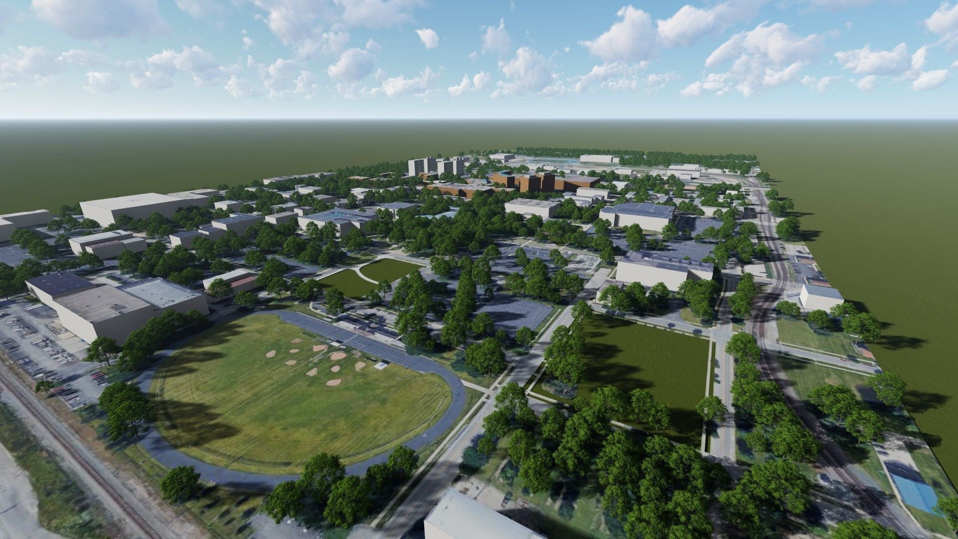 Indiana State University 3D model_1