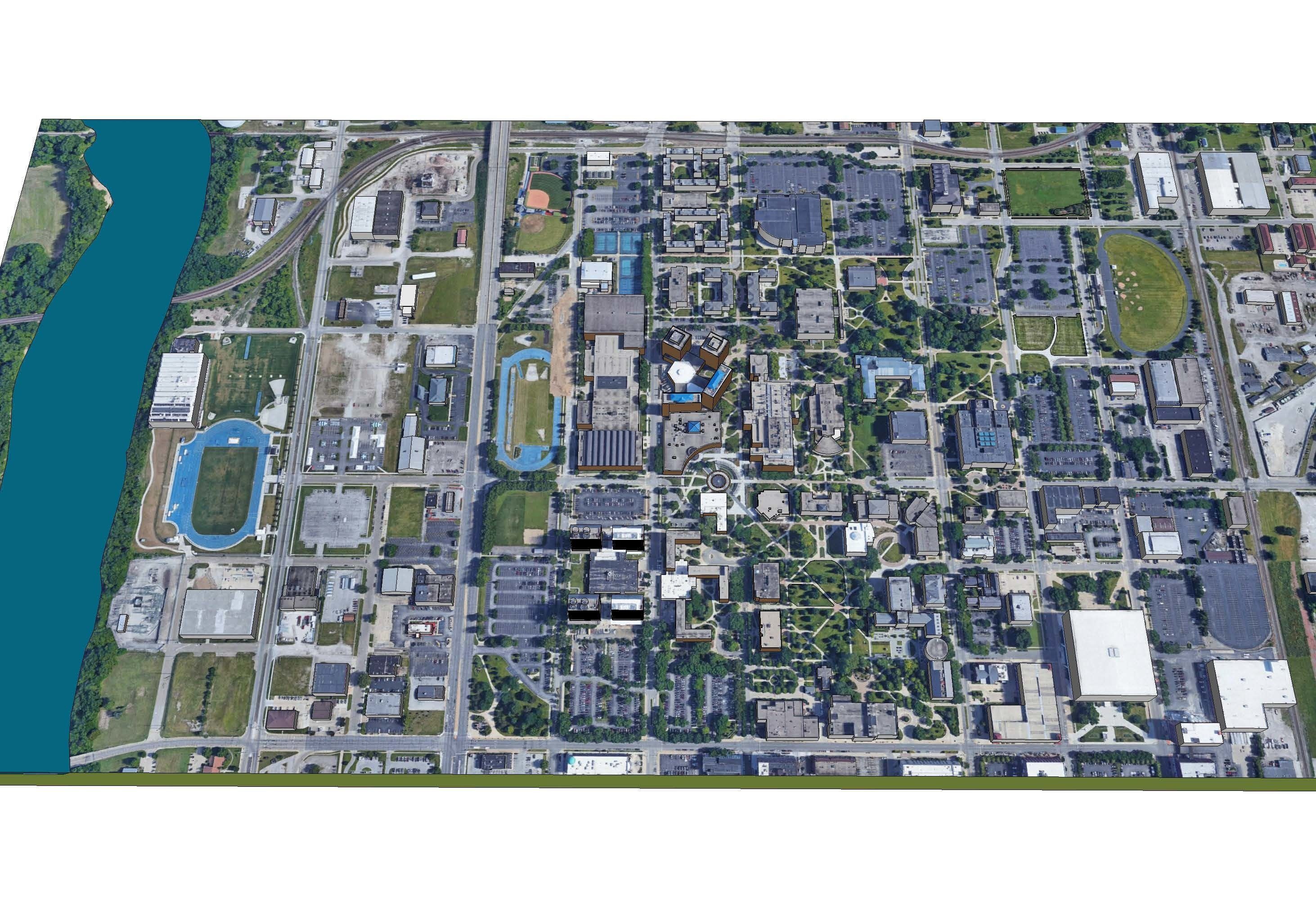 Indiana State University 3D model_5