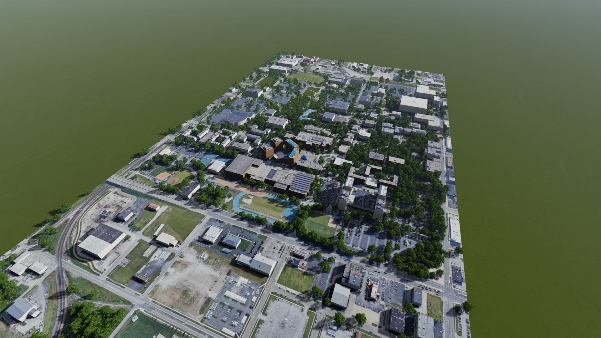 Indiana State University 3D model_3