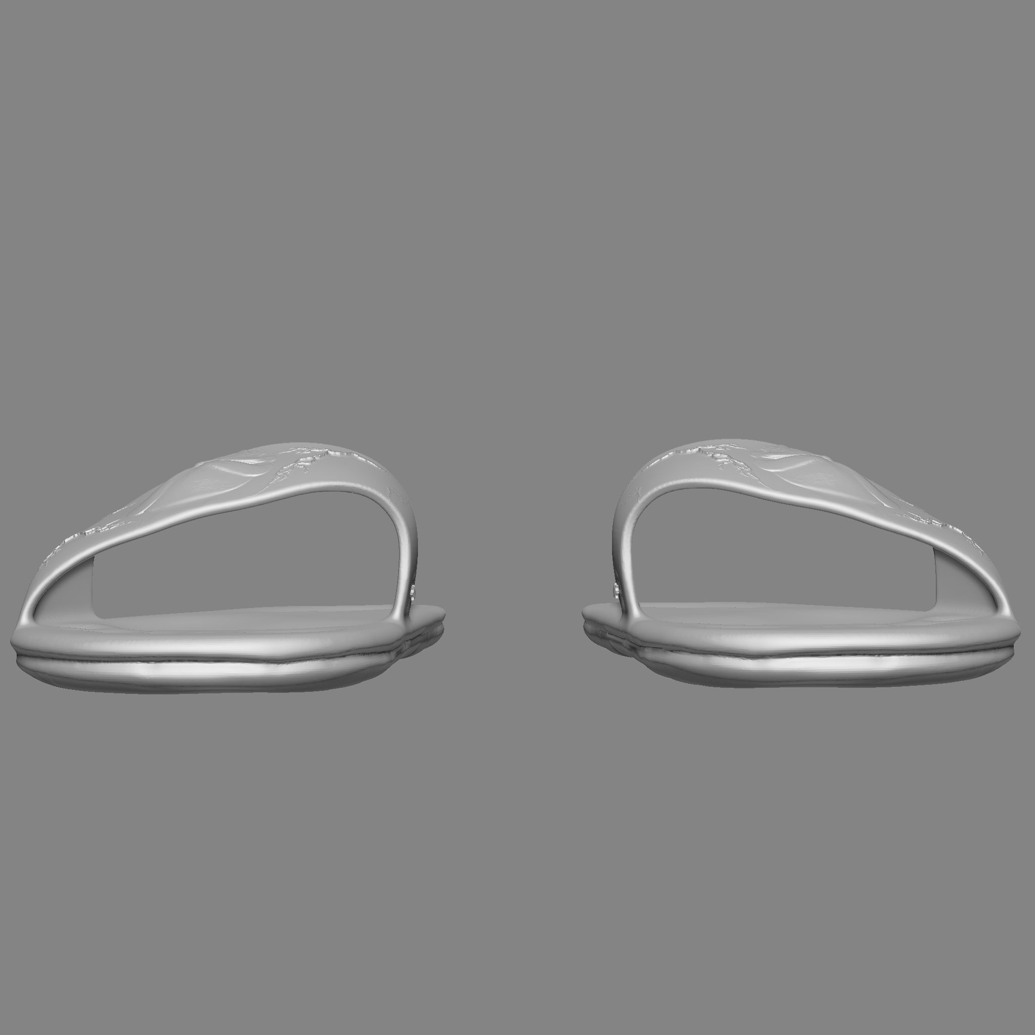 Skull Flip Flops 3D print model_19