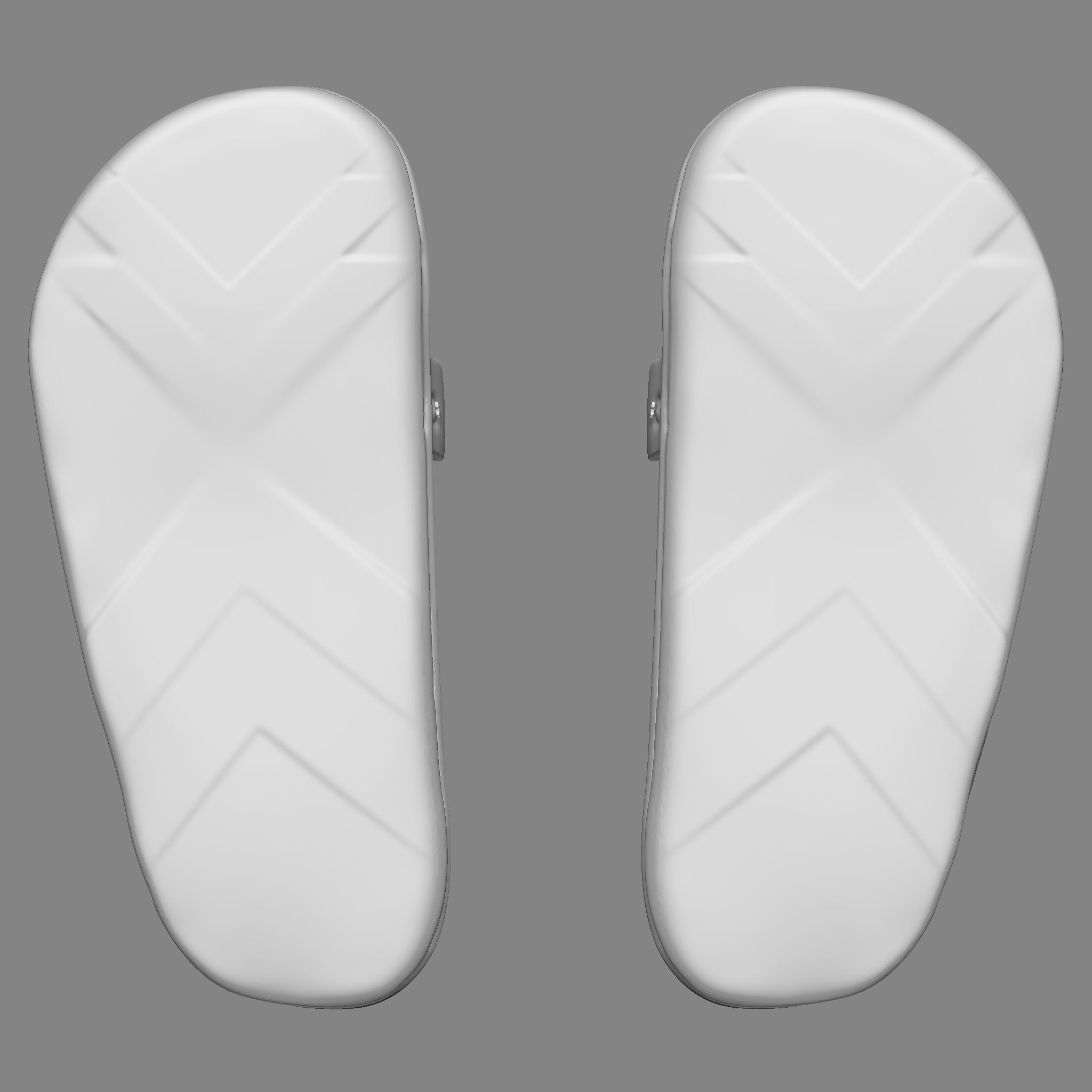 Skull Flip Flops 3D print model_11