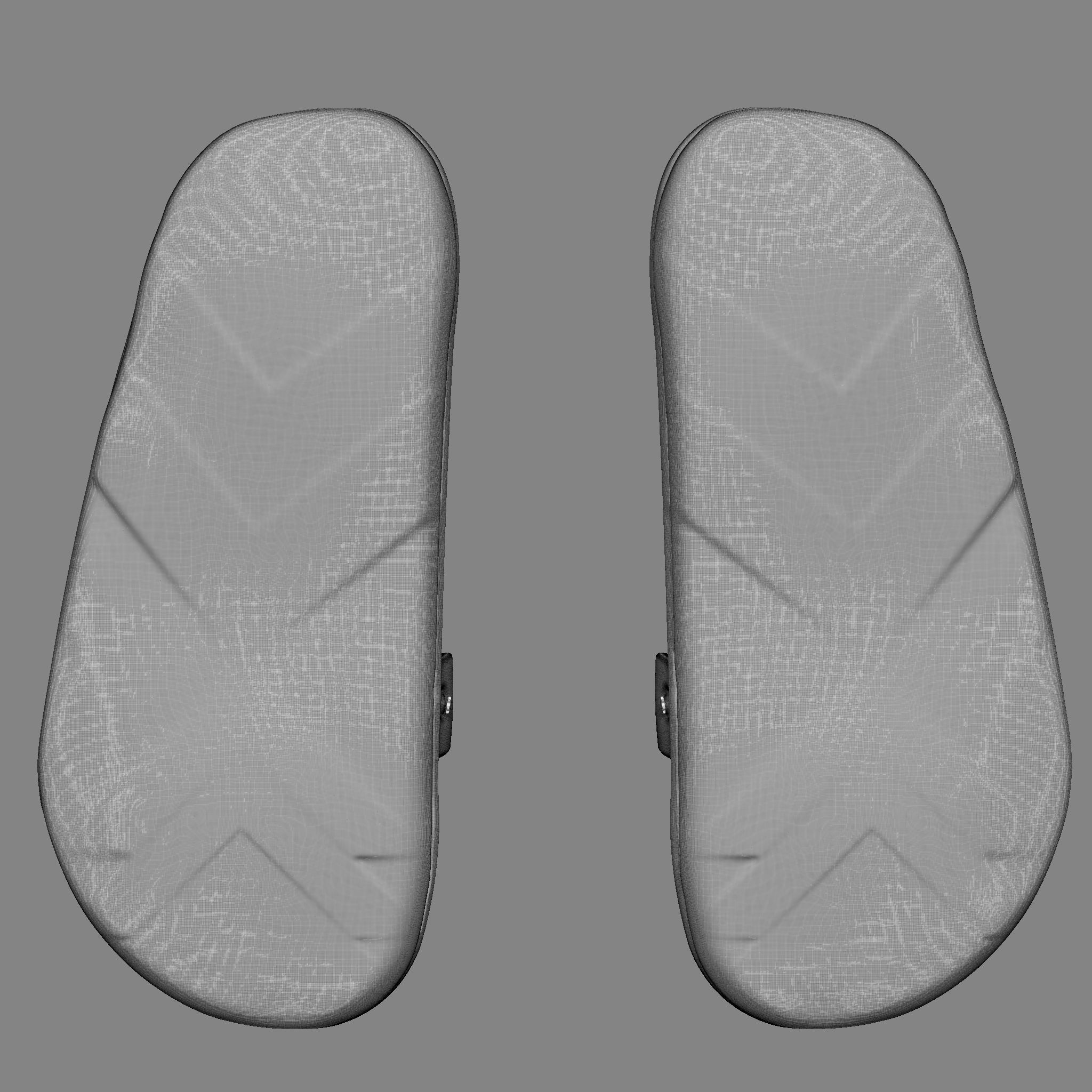 Skull Flip Flops 3D print model_34
