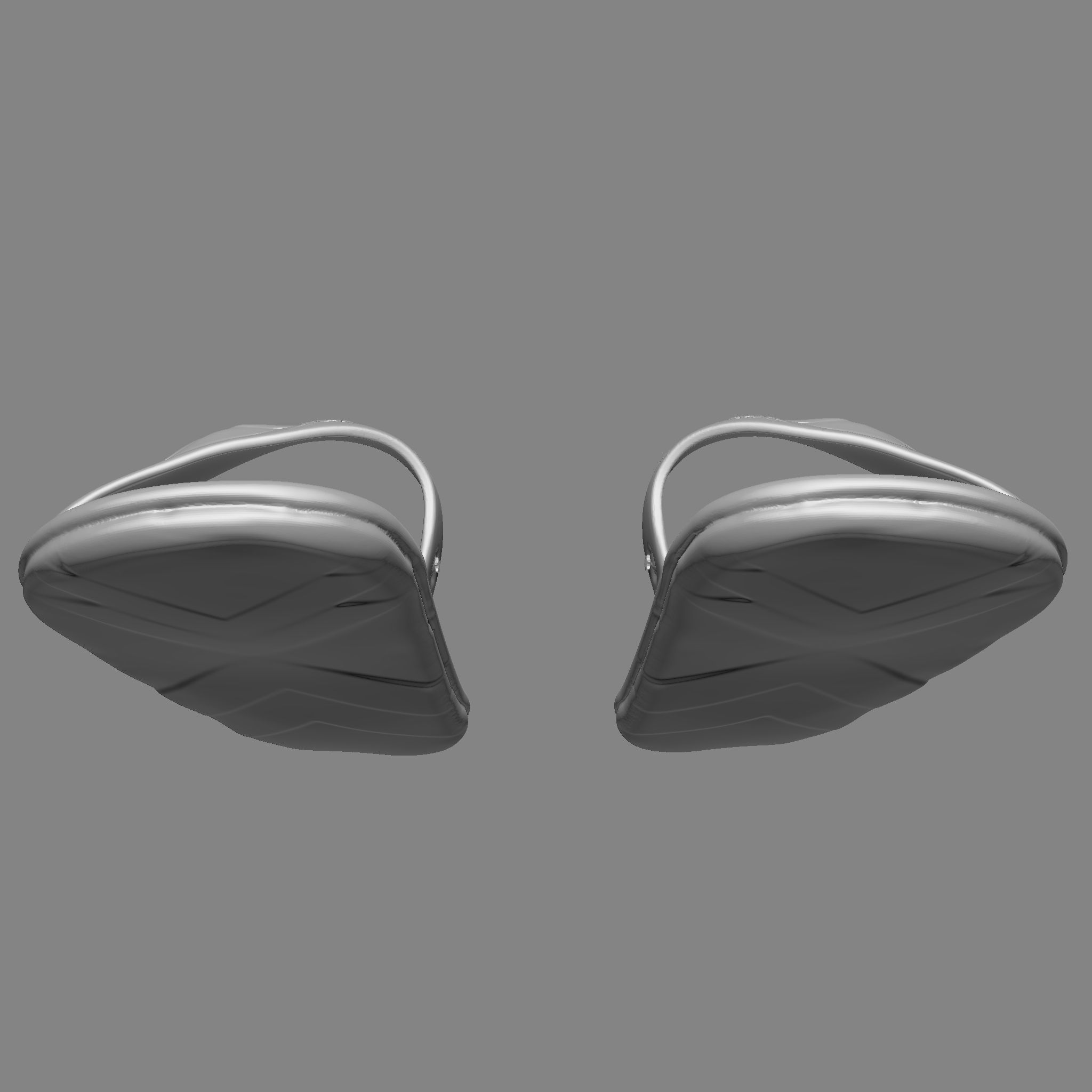 Skull Flip Flops 3D print model_22