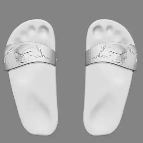  Skull Flip Flops 3D print model