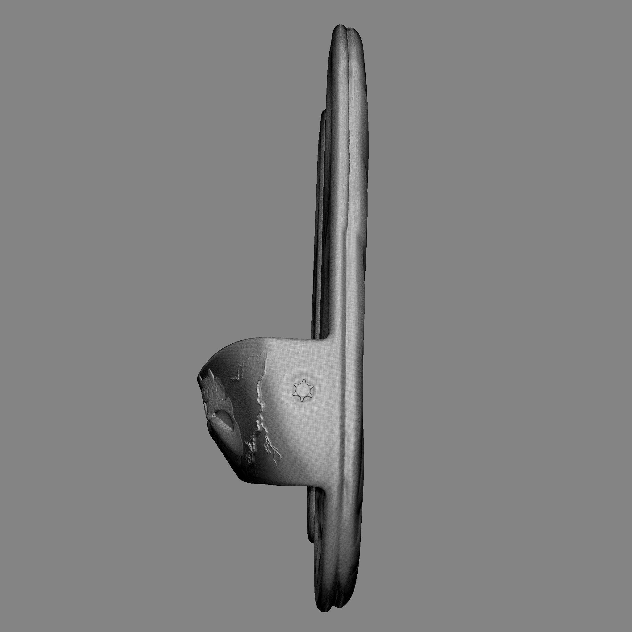 Skull Flip Flops 3D print model_24