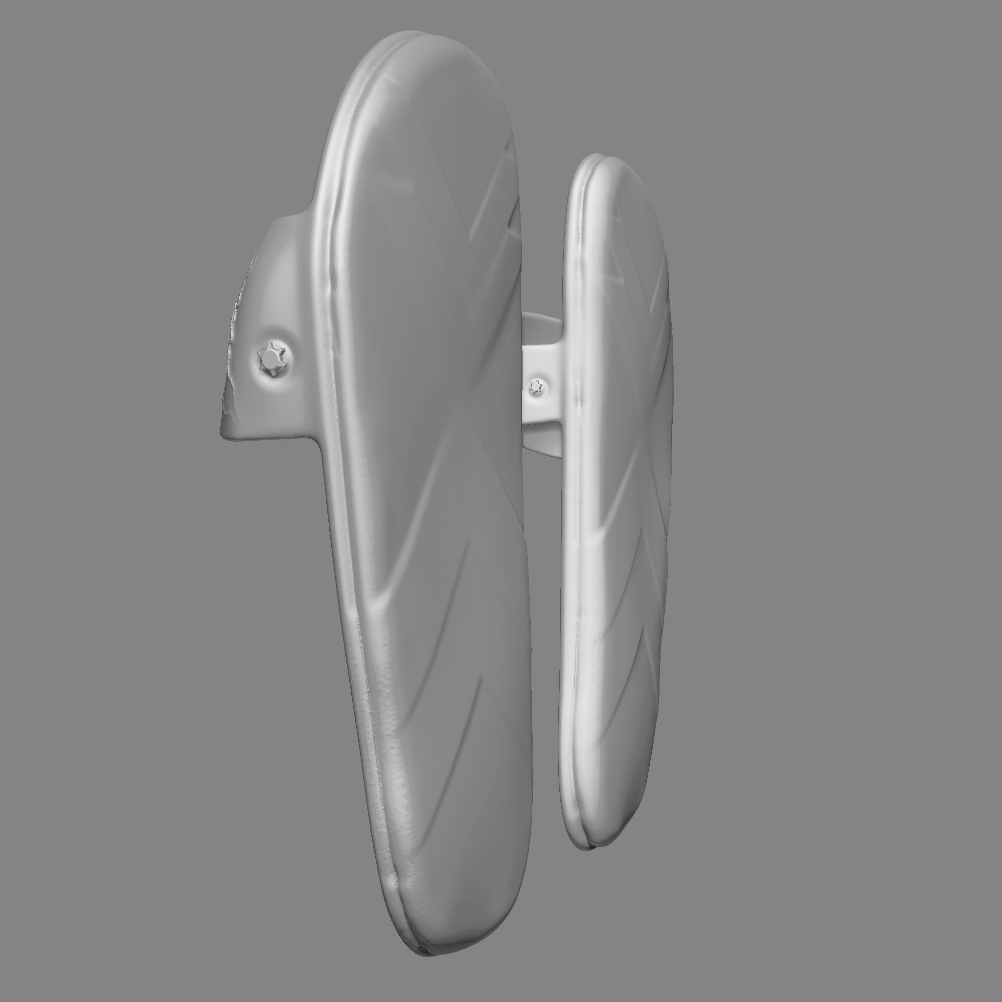 Skull Flip Flops 3D print model_9