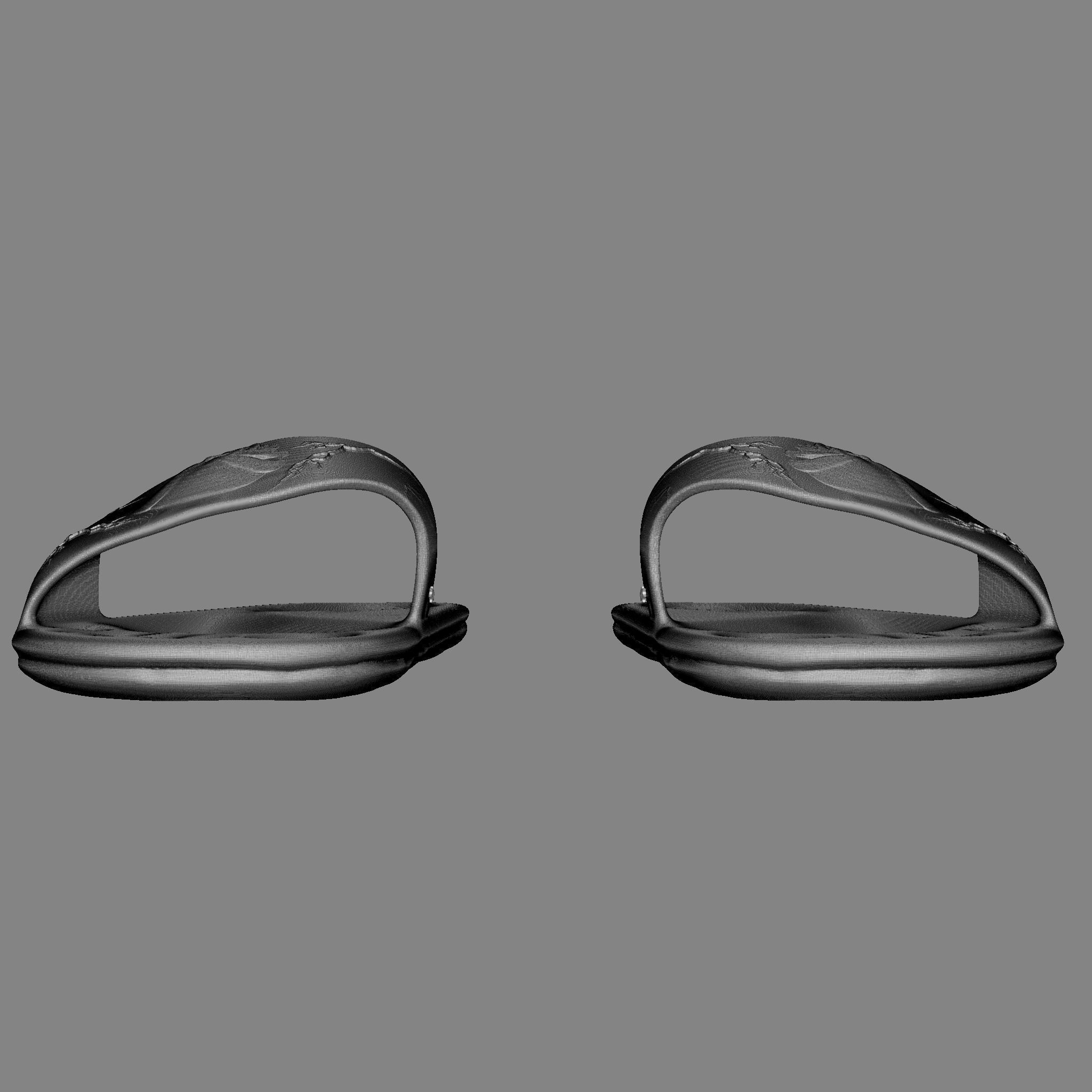 Skull Flip Flops 3D print model_15