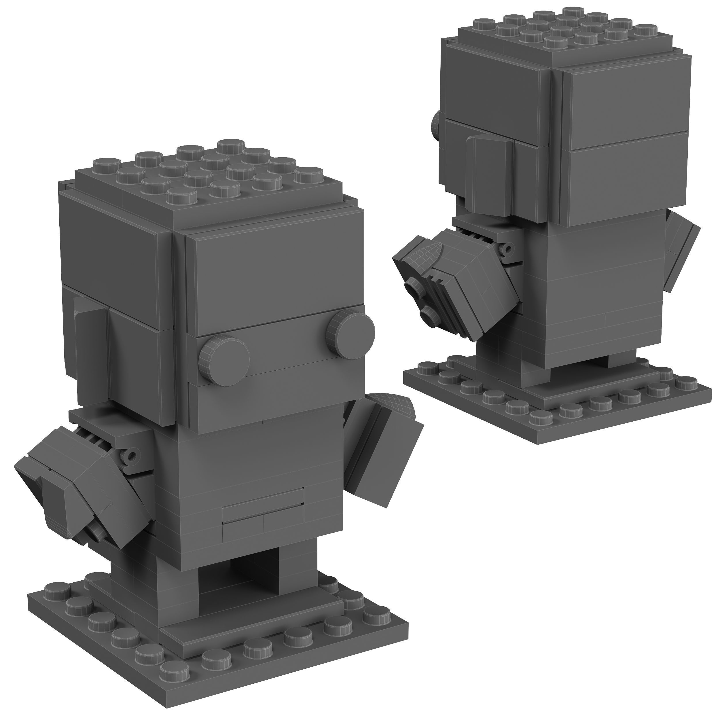 Lego - 41605 Thanos 3D model_1