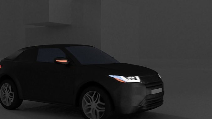 Range Rover Evoque Convertible Free 3D model