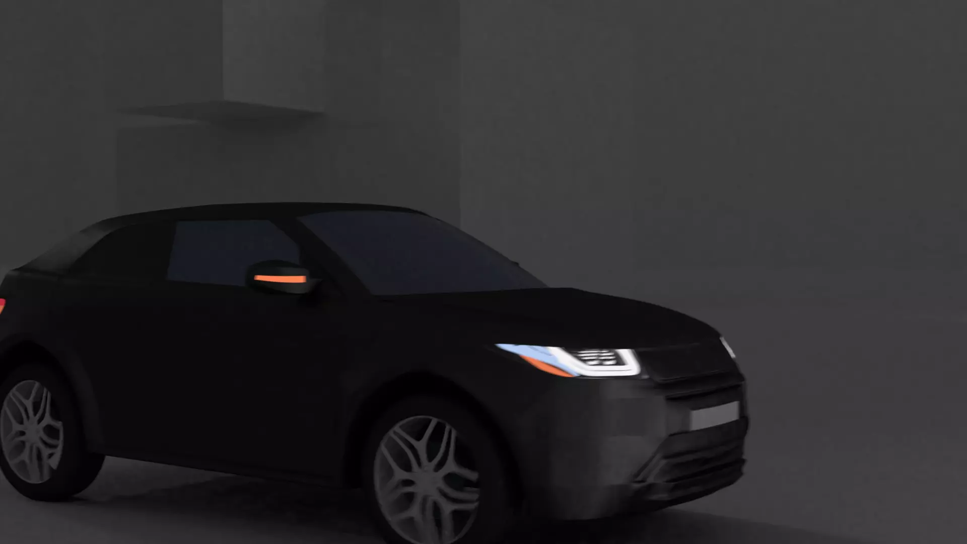 Range Rover Evoque Convertible Free 3D model