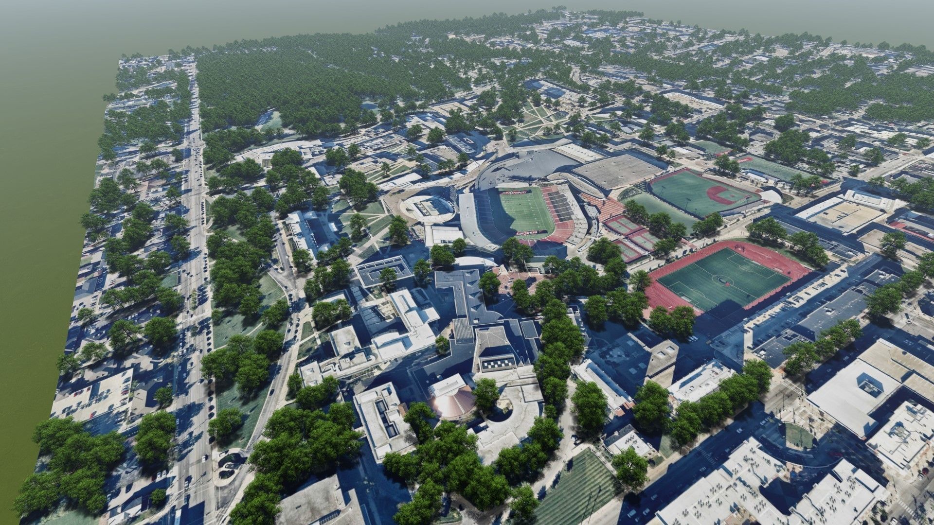 University of Cincinnati 3D model_1
