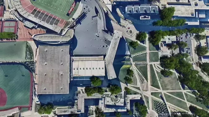 University of Cincinnati 3D model