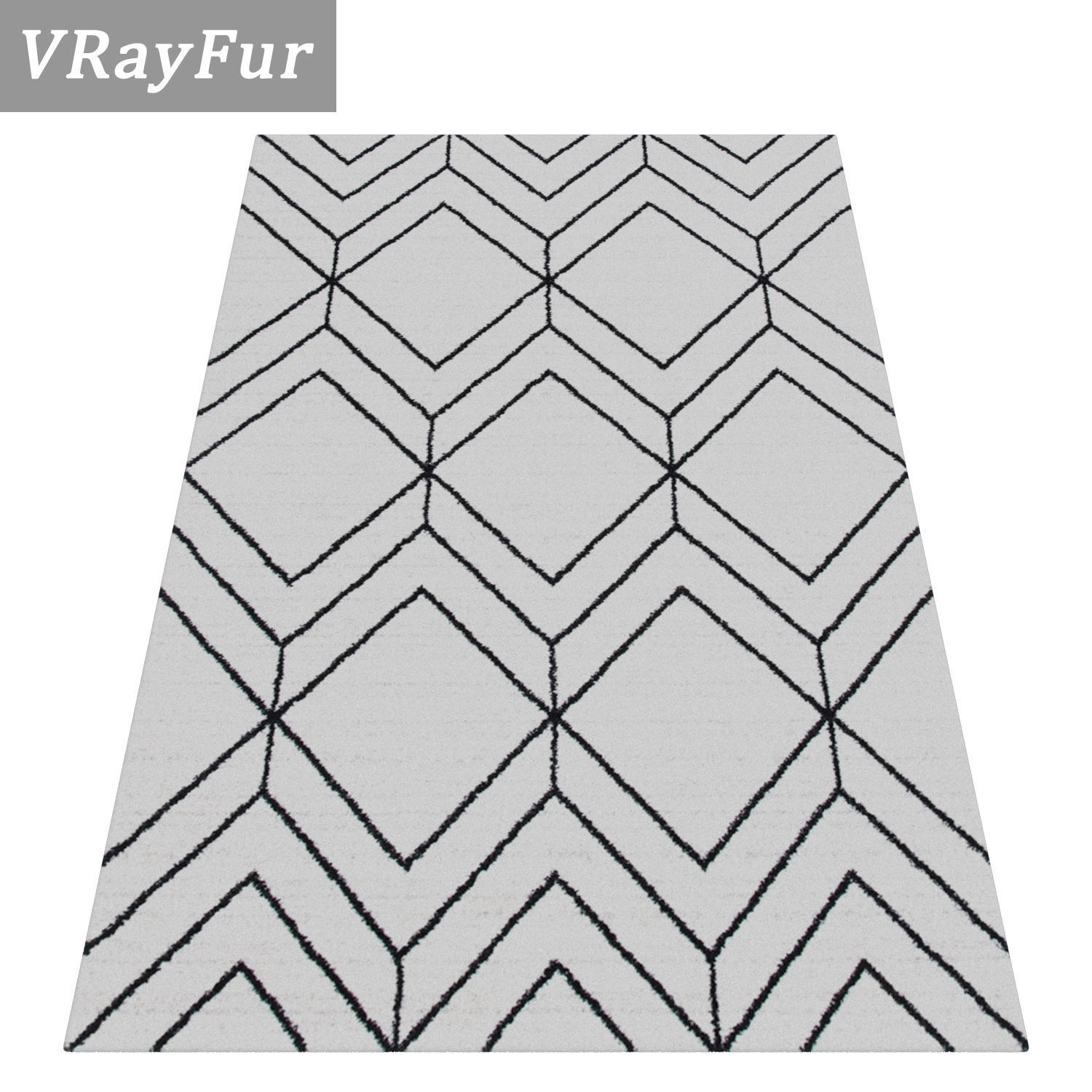 Rug Set 2204 3D model_2