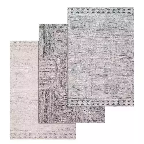 Rug Set 2206 3D model