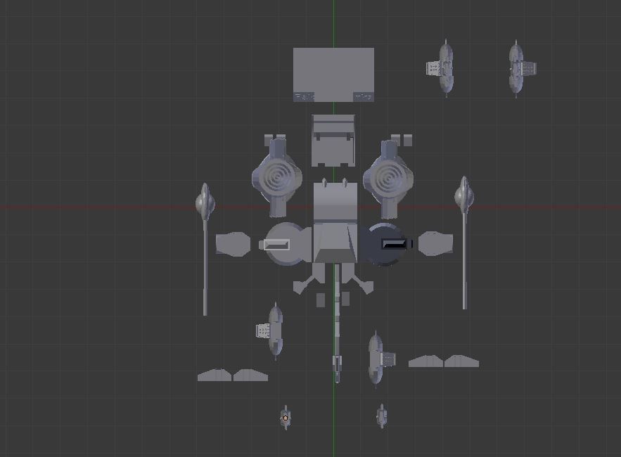 1-144 SCALE METEOR UNIT 3d print model model 3D print model_17