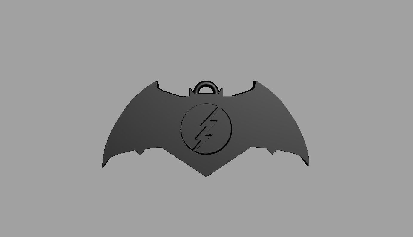 Justice League Keychain 3D print model_5