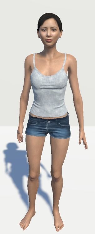 Unity Digital Human HS015 Free 3D model_12